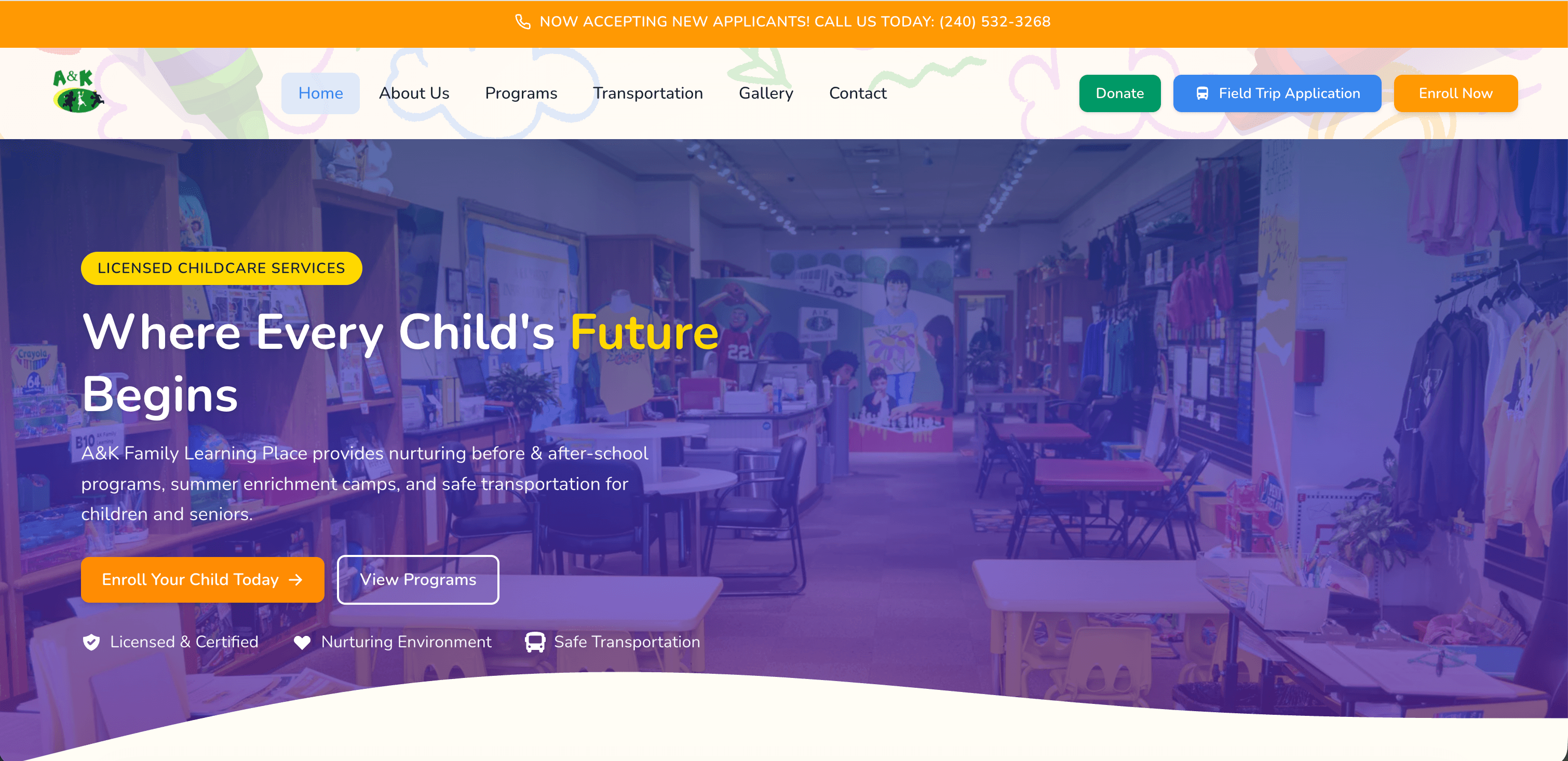 A&K Family Learning Place screenshot